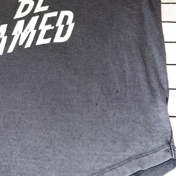 AERIE Distressed Can’t Be Tamed T-shirt Size XXS - Picture 3 of 12